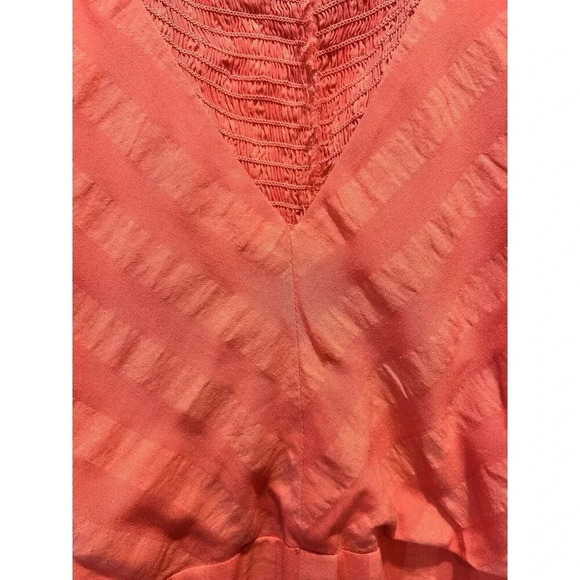 The Nines by Hatch Elbow Sleeve Tonal Maternity Dress Women’s Size Medium Pink - Picture 2 of 8